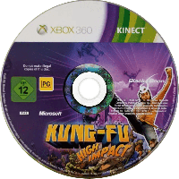 Kung Fu High Impact PAL Xbox 360  box art